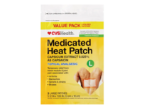 CVS Health Medicated Heat Patch, Capsicum Extract 0.025%, 3 Count - Image 2