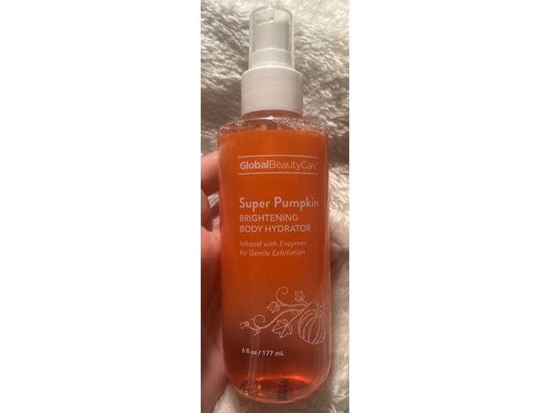 Global Beauty Care Super Pumpkin Brightening Body Hydrator, 6 fl oz/177 mL