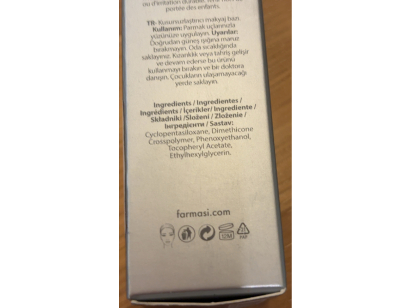 Farmasi Vfx Pro Blur Primer, 0.85 fl oz/25 mL