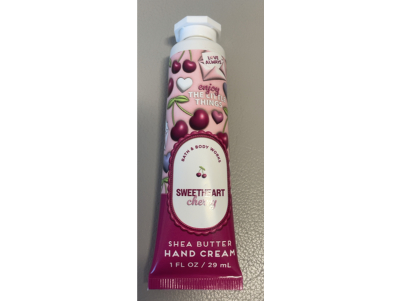 Bath & Body Works Shea Butter Hand Cream, Sweetheart Cherry, 1 fl oz/29 mL