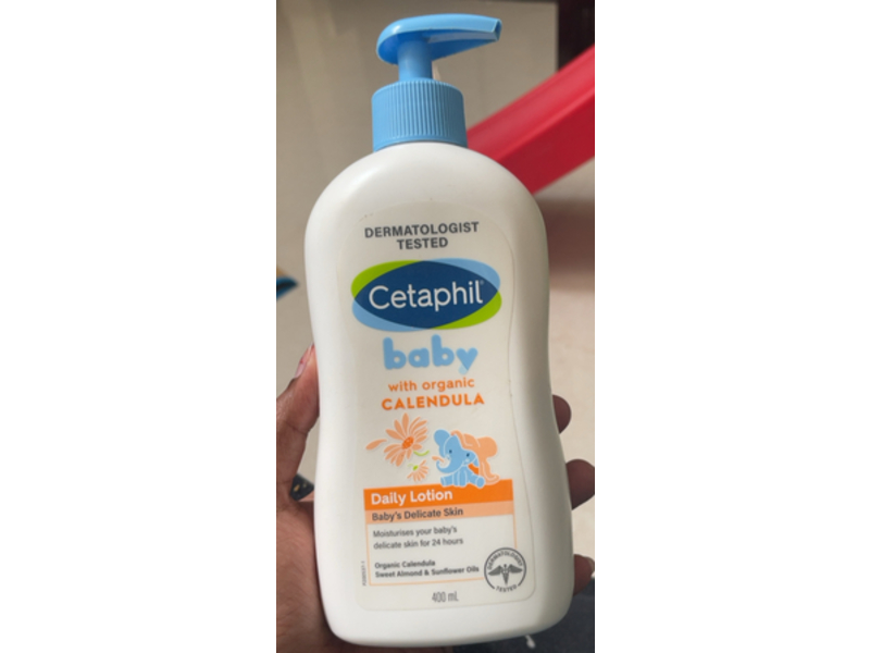 Cetaphil Baby Daily Lotion, Organic Calendula,400 mL
