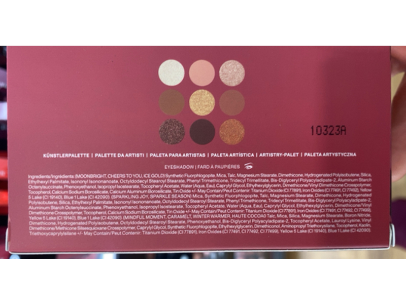 Morphe Artistry Palette, Seize The Present, 0.39 oz/11.1 g