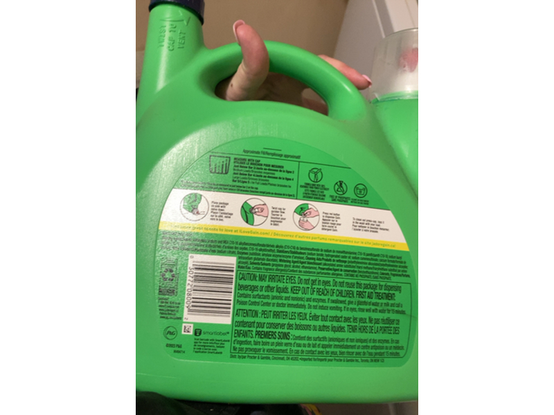 Gain Liquid Laundry Detergent, Moonlight Breeze, 128 Loads, 184 fl oz/5.44 L