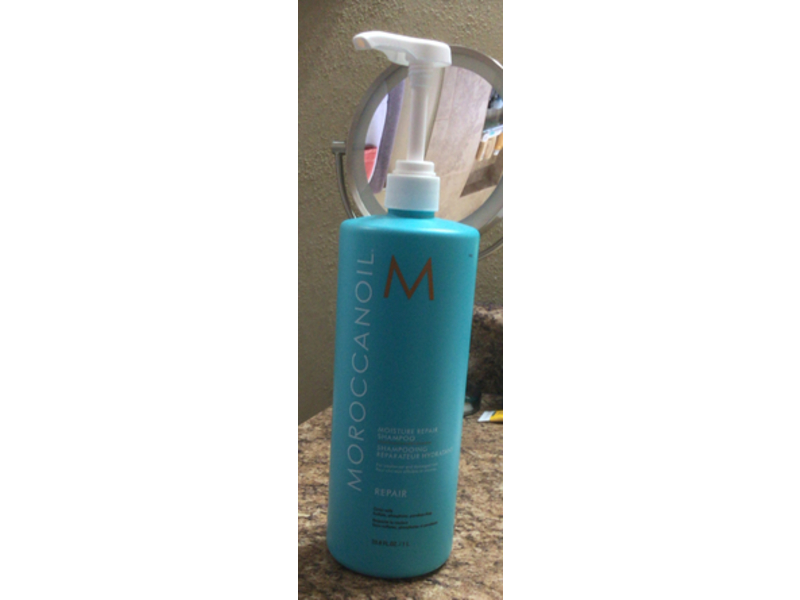 Moroccanoil Moisture Repair Shampoo, 33.8 fl oz/1 L