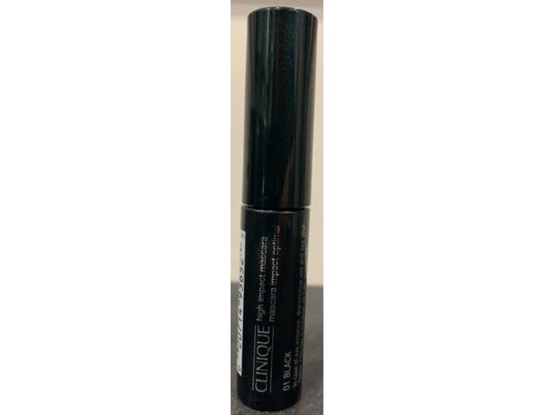 Clinique High Impact Mascara, 01 Black, 0.14 oz/3.5 mL, 2 Count
