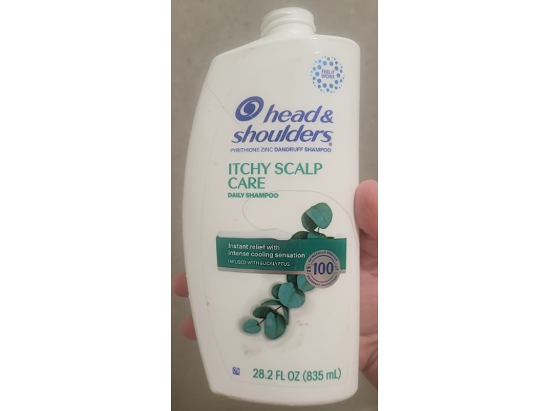 Head & Shoulders Itchy Scalp Care Daily Dandruff Shampoo, Eucalyptus, 28.2 fl oz/835 mL