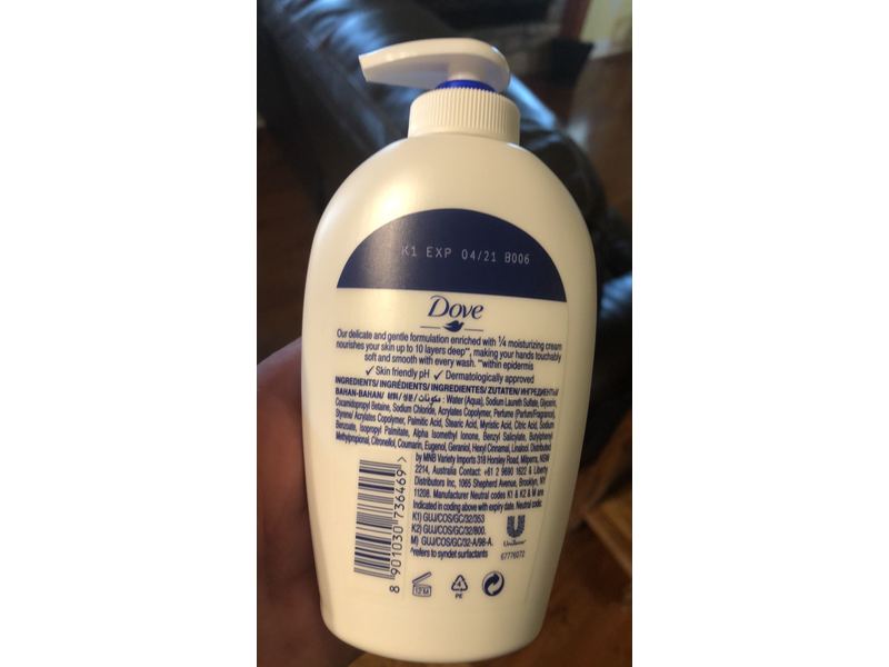 Dove Nourishing Hand Wash, 8.45 fl oz