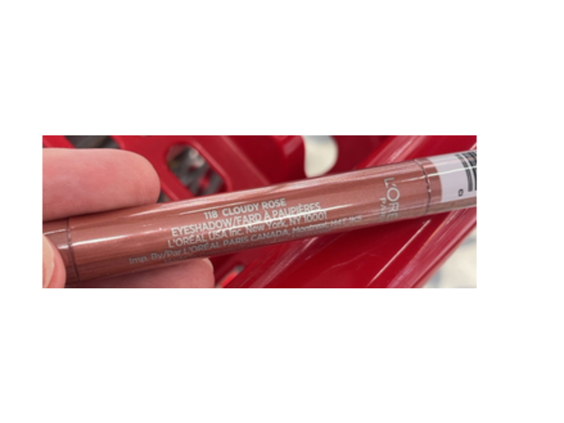 L'Oreal Paris Le Shadow Stick, 118 Cloudy Rose, 0.049 oz/1.4 g