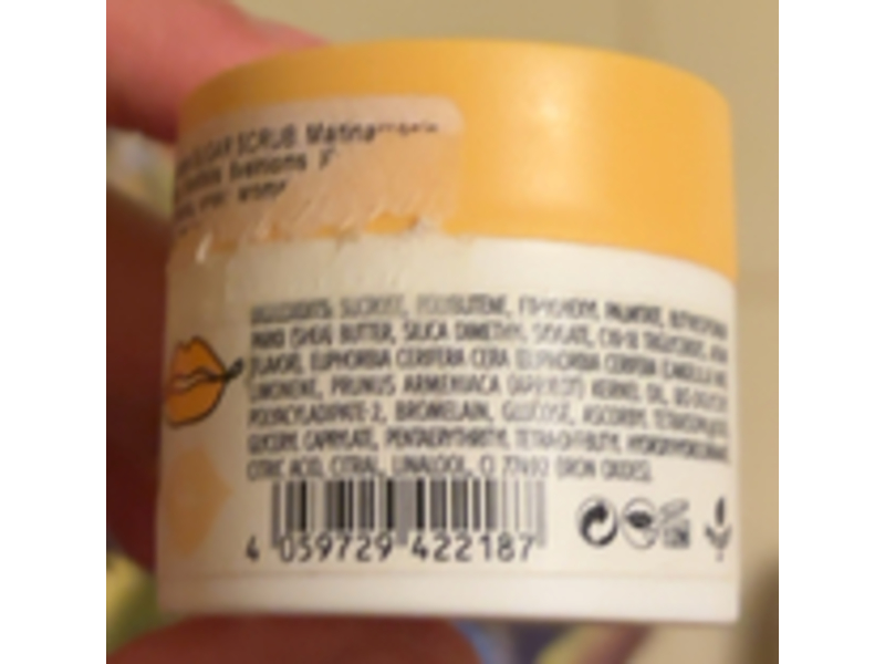 Essence Lip Care Scrub, Sugar, 0.3 oz/9 g