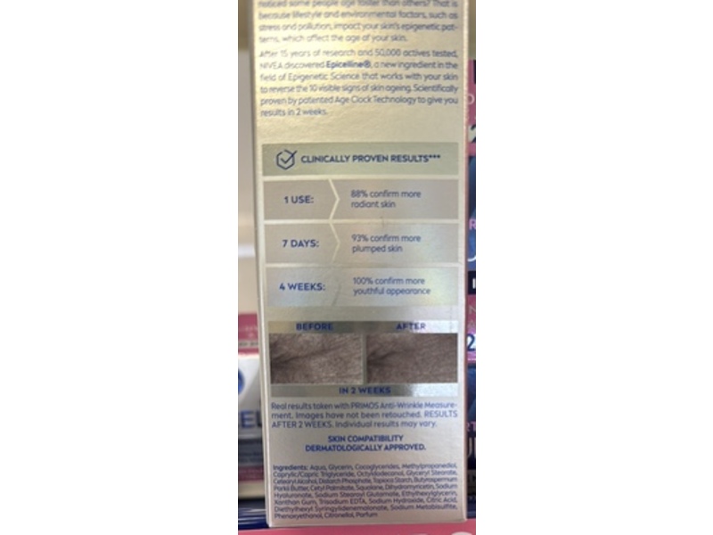 Nivea Cellular Epigenetics Age Rewind Serum, 30 mL