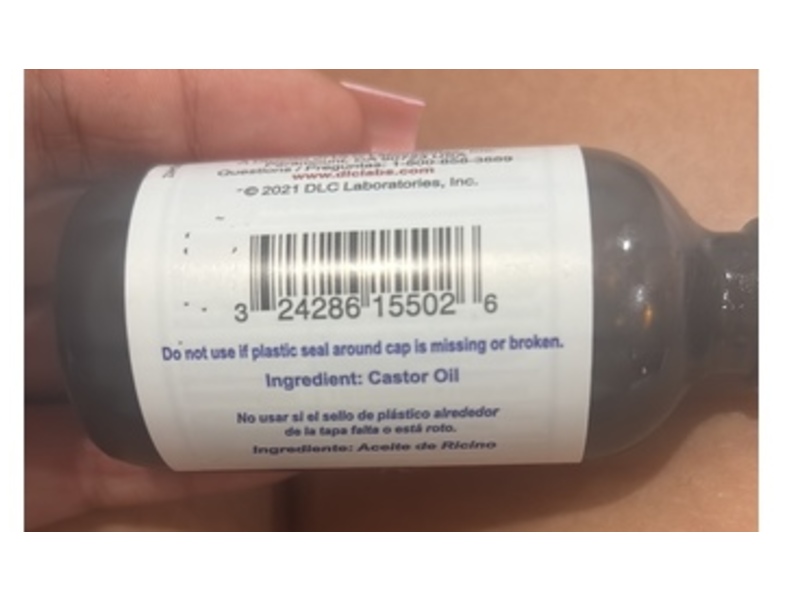 De La Cruz Castor Oil, 2 fl oz/59 mL