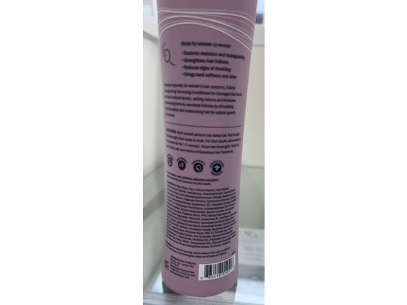 Keranique Follicle Strengthening Conditioner, 8 fl oz/240 mL