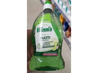 Winni's Concentrated Dishwashing Detergent, Lime & Apple Blossoms, 480 mL, Pack Of 12 - thumbnail 2