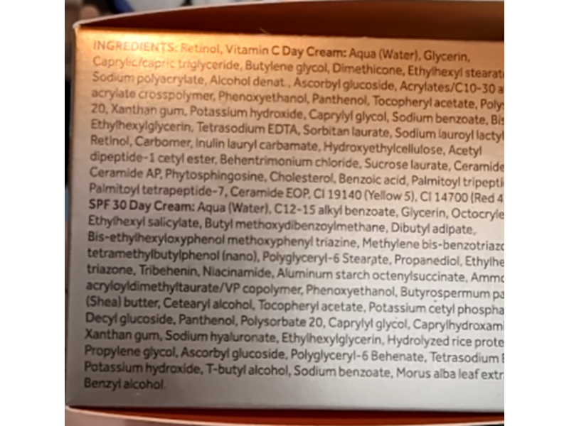 No 7 Pure Retinol Triple Action Day Cream Duo, Retinol, Vitamin C & SPF 30, 50 mL