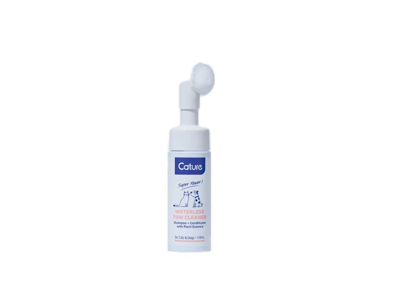 Cature Waterless Paw Cleaner Shampoo+Conditioner, 150 mL
