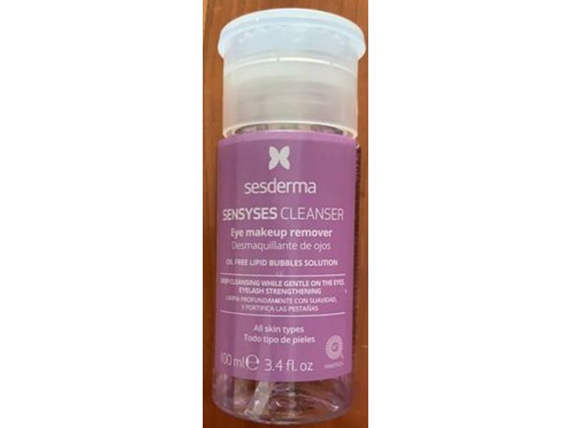 Sesderma Sensyses Cleanser Eye Makeup Remover, 3.4 fl oz/100 mL