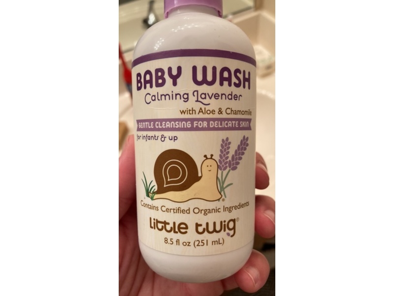 Little Twig Baby Wash, Calming Lavender, 8.5 fl oz/251 mL
