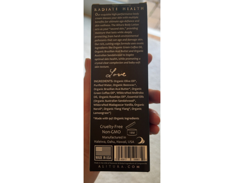 Alitura The Body Lotion, 6.76 fl oz/200 mL