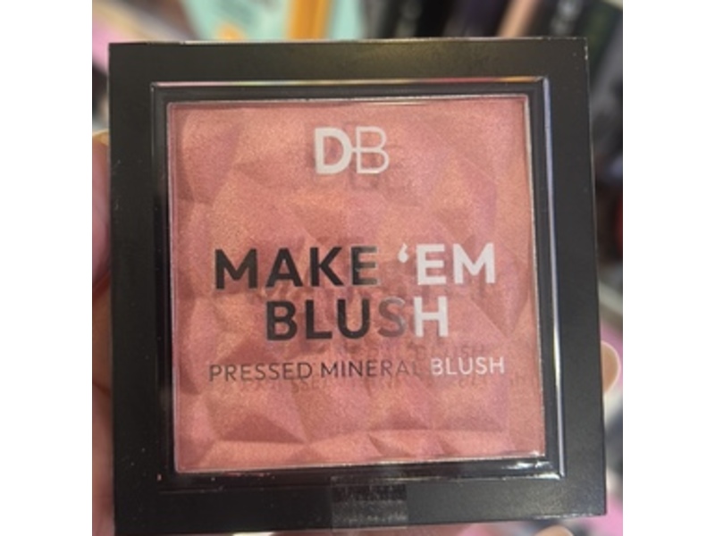DB Make Em Blush Pressed Mineral Blush, Rose Glow, 8 g