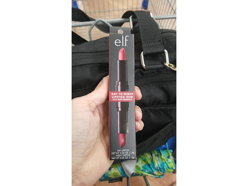 e.l.f. Cosmetics Day To Night Lipstick Duo, The Best Berries, 0.05 oz/1.5 g