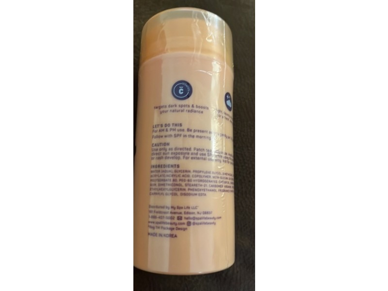 Spalife Glow Hydrojelly Face Cream, Vitamin C & Hyaluronic Acid, 3.4 fl oz/100 mL