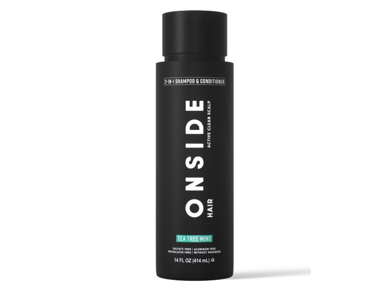 Onside 2-In-1 Shampoo & Conditioner, Tea Tree Mint, 14 fl oz/414 mL