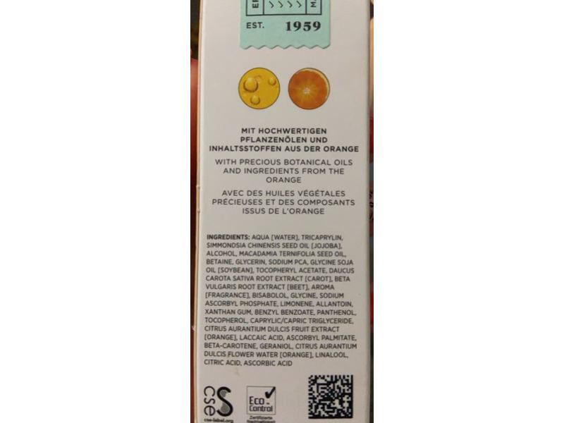 Annemarie Borlind Orange Blossom Energizer Face Serum, 1.69 fl oz / 50 ml