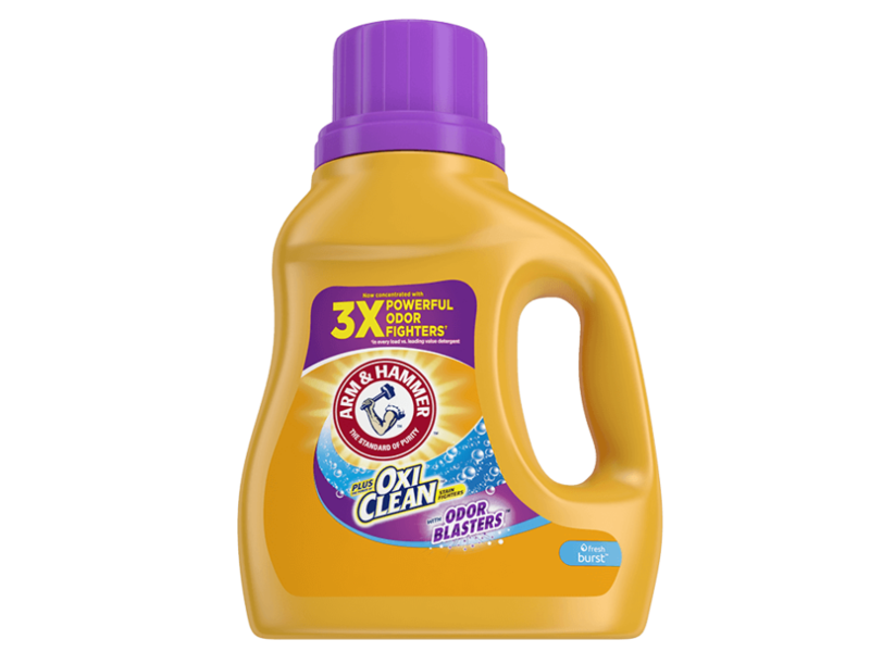 Arm & Hammer Plus Oxi Clean Odor Blaster, Fresh Burst, 32.5 fl oz, 25 Loads