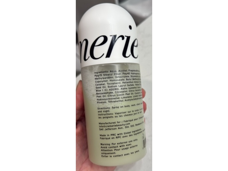 Cremerie Perfume Mist, Pistachio Gelato, 6.76 fl oz/200 mL