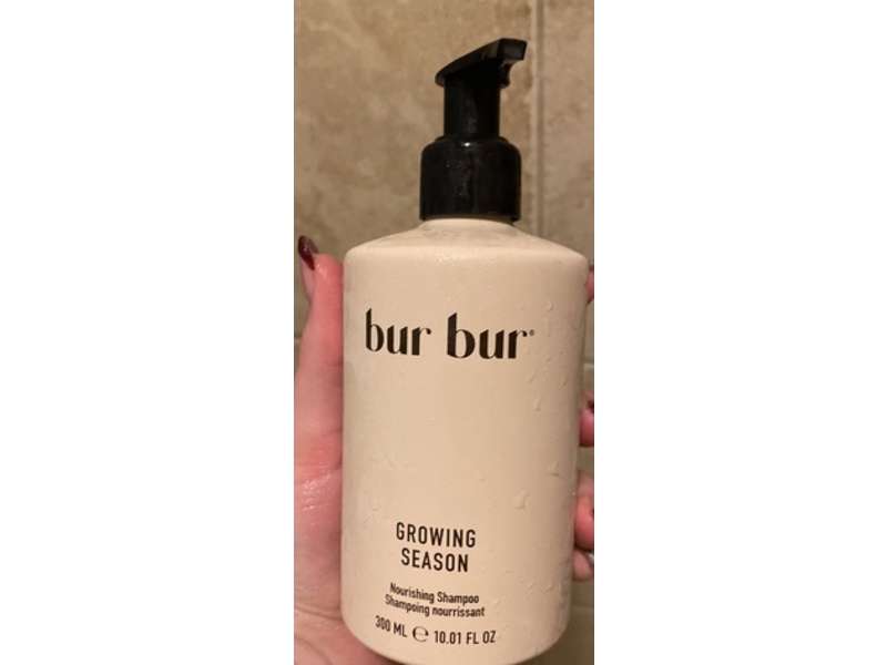 Bur Bur Nourishing Shampoo, Growing Season, 10.01 fl oz/300 mL