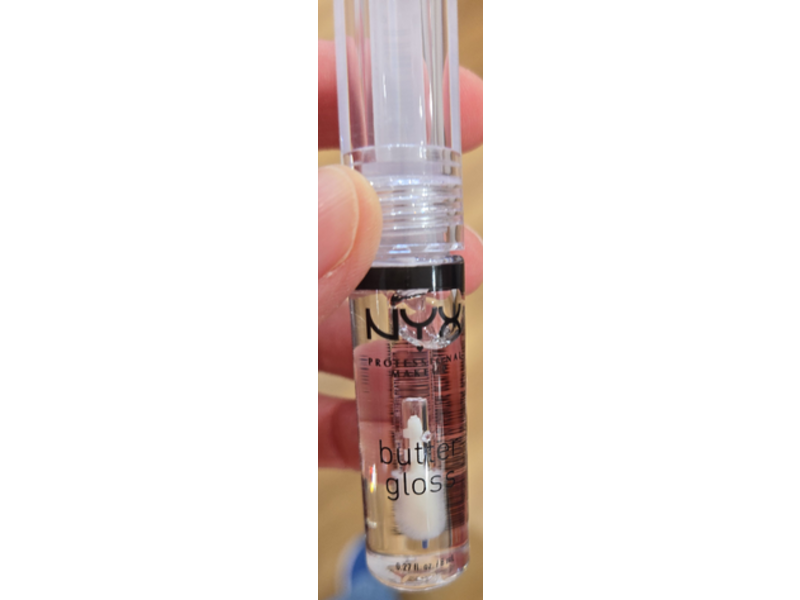 Nyx Professional Makeup Butter Gloss, Sugar Glass, 0.27 fl oz/8 mL