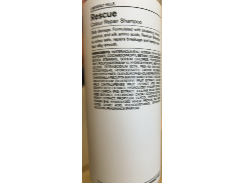 J Beverly Hills Rescue Colour Repair Shampoo, 12 fl oz/340 mL