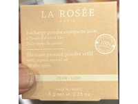 La Rosee Paris Skincare Pressed Powder Refill, Light, 0.28 oz/8 g - Image 3