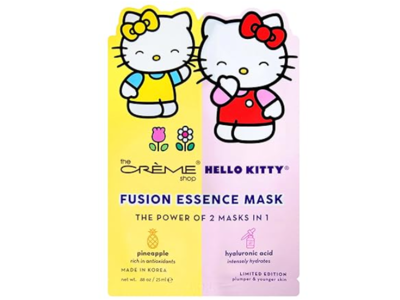 The Creme Shop Fusion Essence Mask, Pineapple, Hyaluronic Acid, 0.88 oz/25 mL
