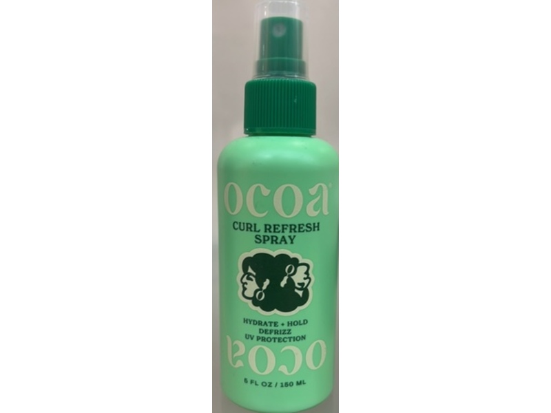 OCOA Curl Refresh Spray, 6 fl oz/150 mL
