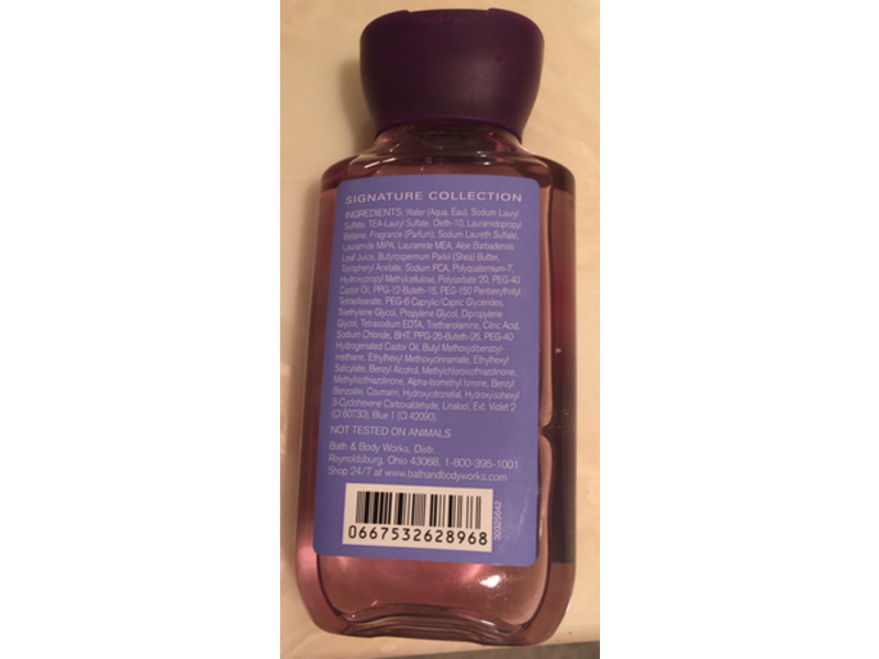 Bath & Body Works Moonlight Path Shower Gel, Shea & Vitamin E, 3 fl oz/88 mL