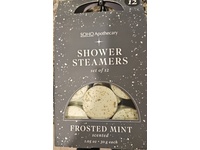 SOHO Apothecary Shower Steamers, Frosted Mint, 1.05 fl oz/30 g, 12 Count - Image 2
