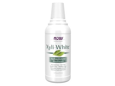 Now Solutions Xyliwhite Mouthwash, Refreshmint, 16 fl oz/473 mL