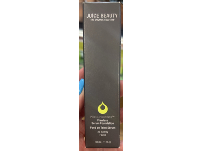 Juice Beauty Phyto-Pigments Flawless Serum Foundation, 26 Tawny, 1 fl oz/30 mL
