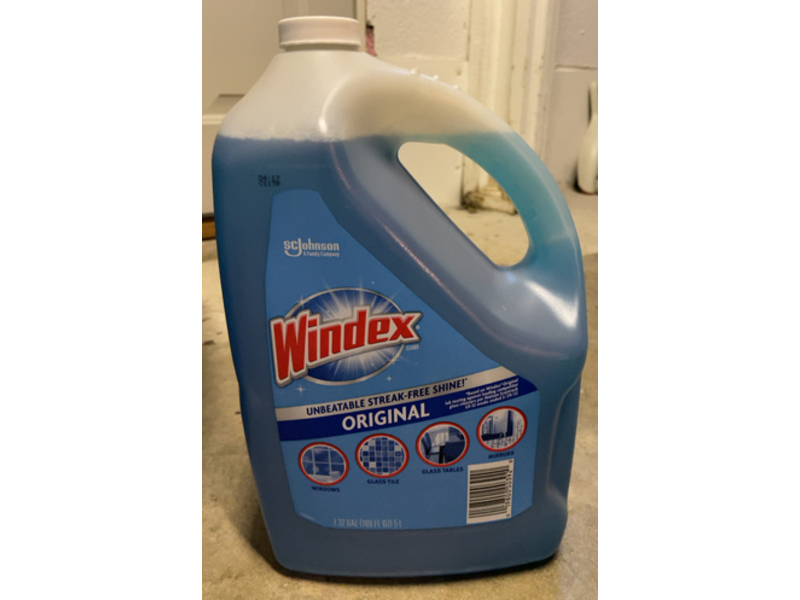 Windex Original Glass Cleaner, 169 fl oz/5 L