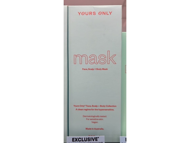 Yours Only Face & Scalp + Body Mask, 500 mL