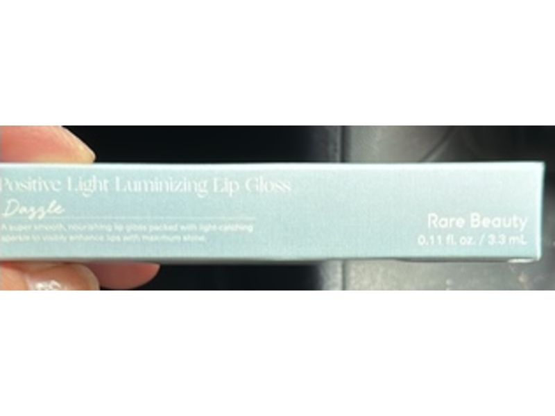 Rare Beauty Positive Light Luminizing Lip Gloss, Dazzle, 0.11 fl oz/3.3 mL
