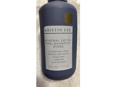 Kristin Ess Mineral Detox Pre-Shampoo Rinse, 6 fl o/177 mL