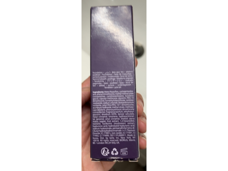 Tarte Face Tape Foundation, 38N Medium Tan Neutral, 1 fl oz/30 mL