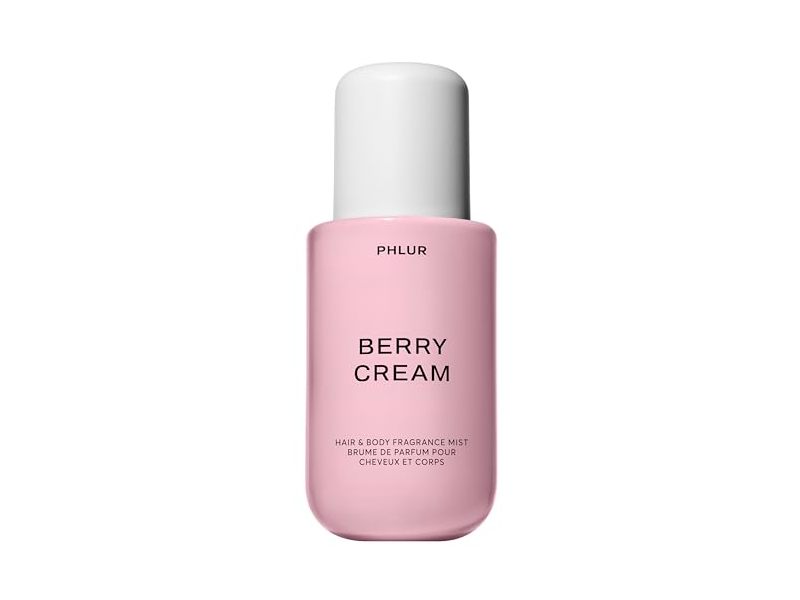 Phlur Hair & Body Fragrance Mist, Berry Cream, 8.1 fl oz/240 mL