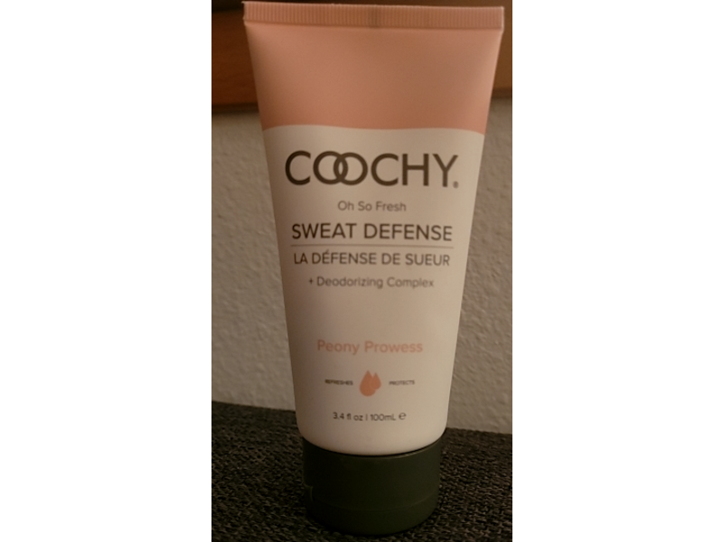 Coochy Oh So Fresh Sweat Defence Lotion, Peony Prowess, 3.4 fl oz/100 mL