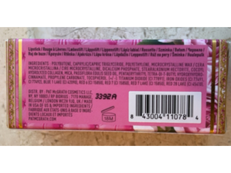 Pat Mcgrath Labs SatinAllure Lipstick, Veiled Rose, 0.13 oz/3.7g