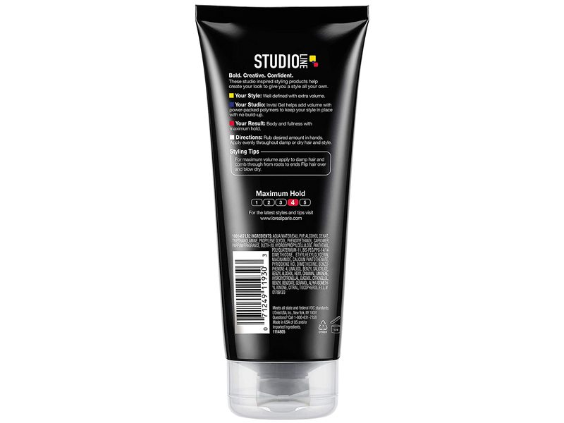L'Oreal Paris Studio Line Invisi Gel, 6.8 fl oz/200 mL