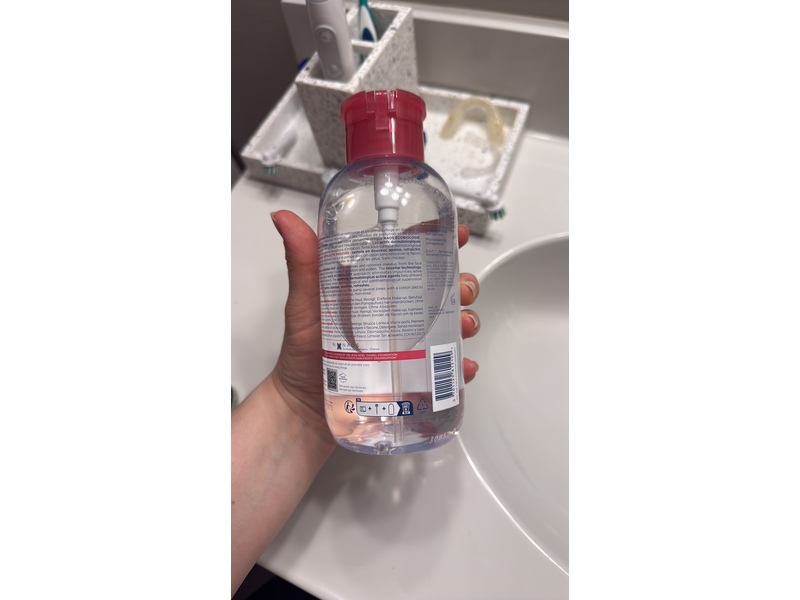 Bioderma Sensibio H2O Micellar Water Makeup Remover, 16.7 fl oz/500 mL
