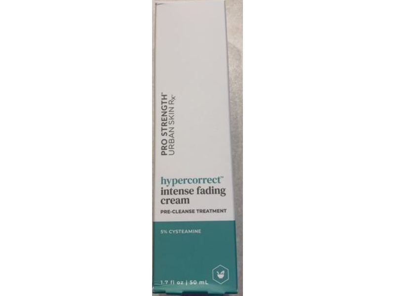 Urban Skin Rx Hypercorrect Intense Fading Cream 5% Cysteamine, 1.7 fl oz/5o mL